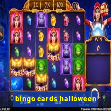 bingo cards halloween