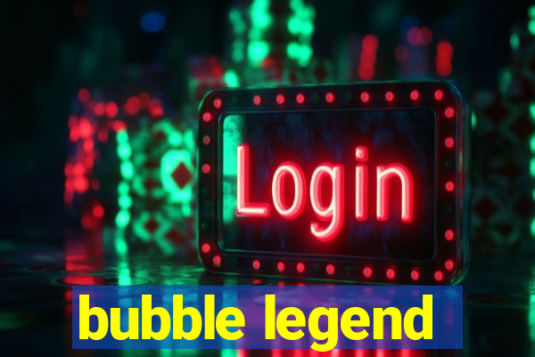 bubble legend