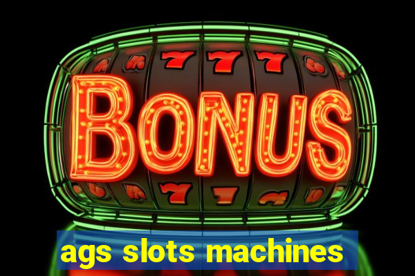 ags slots machines