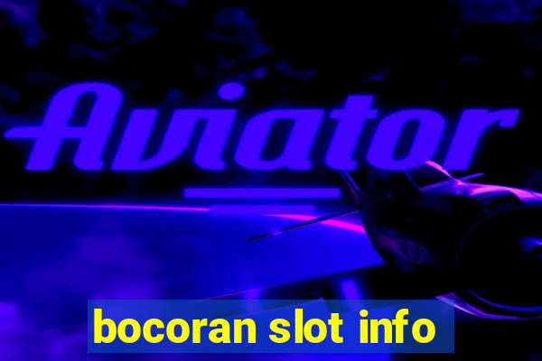 bocoran slot info