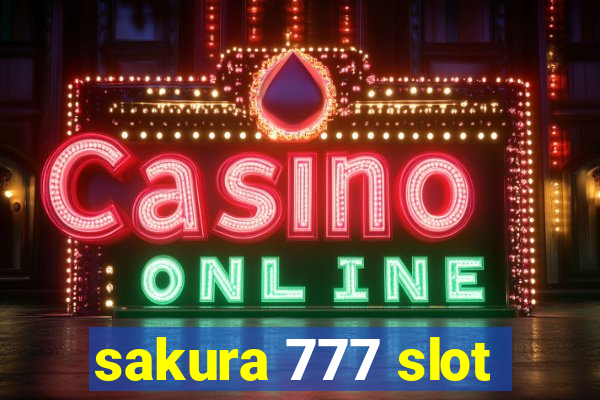 sakura 777 slot