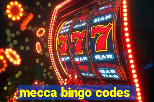 mecca bingo codes