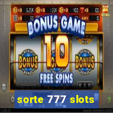 sorte 777 slots