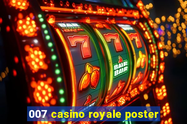 007 casino royale poster