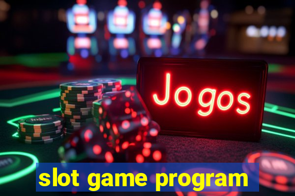 slot game program