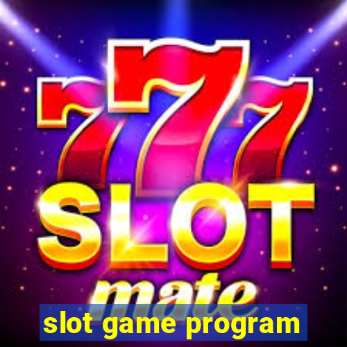 slot game program