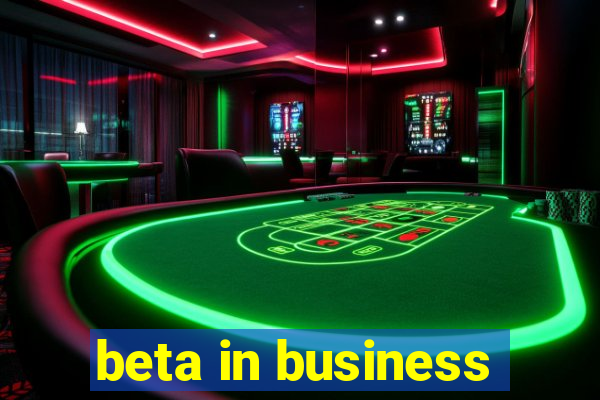 beta in business