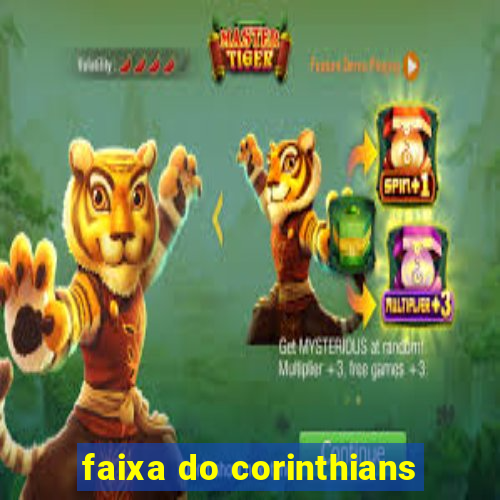 faixa do corinthians