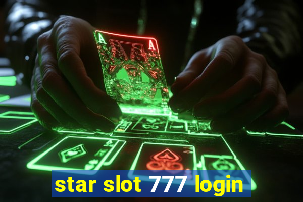 star slot 777 login