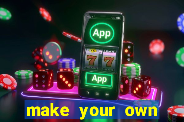 make your own bingo app