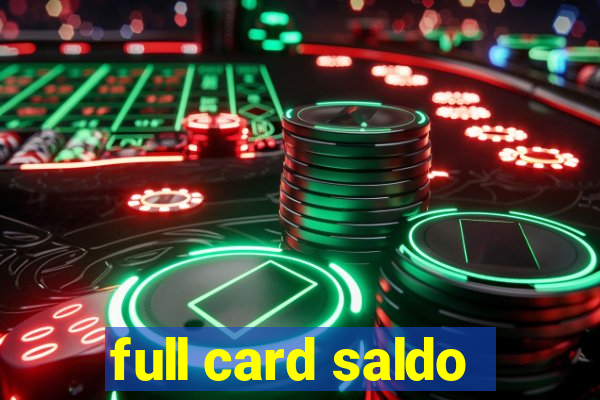 full card saldo