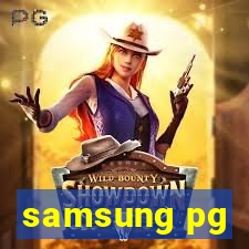 samsung pg