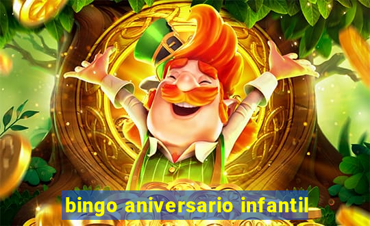 bingo aniversario infantil