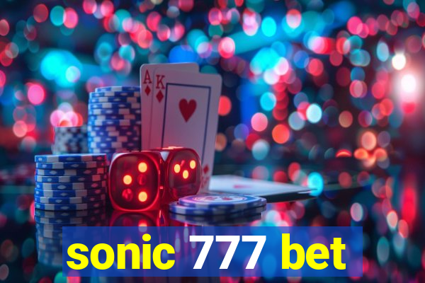 sonic 777 bet