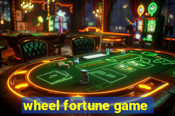 wheel fortune game