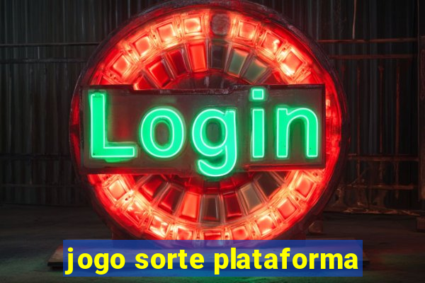 jogo sorte plataforma