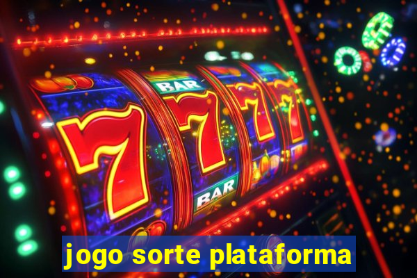 jogo sorte plataforma