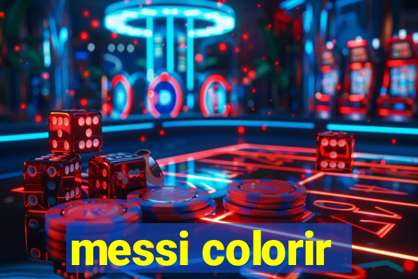 messi colorir