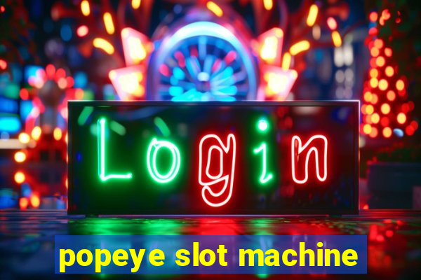 popeye slot machine