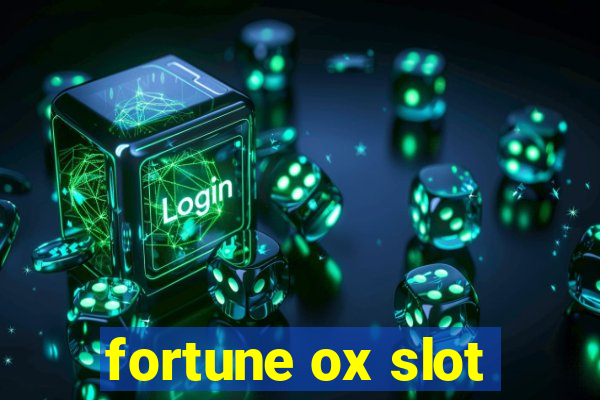 fortune ox slot