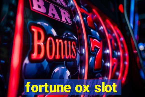 fortune ox slot