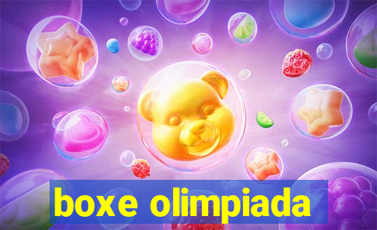 boxe olimpiada