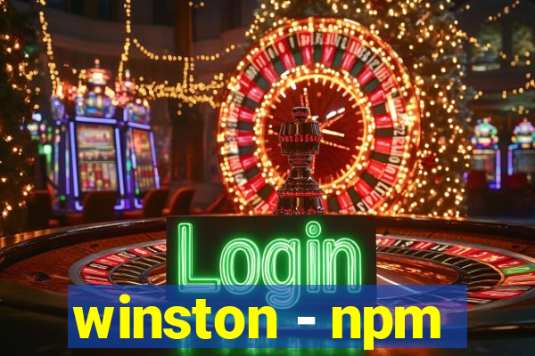 winston - npm