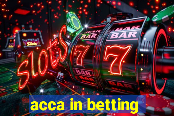 acca in betting