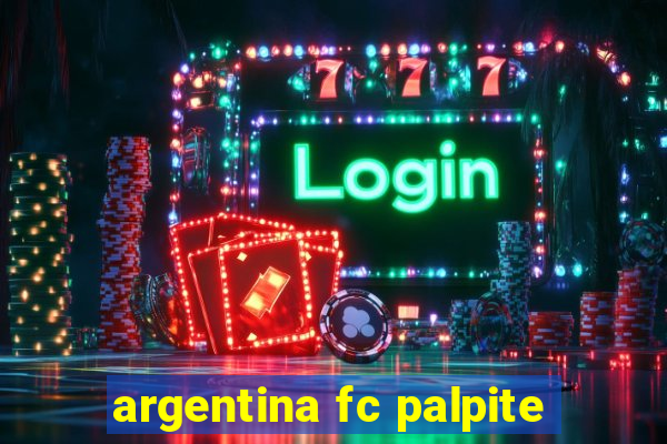 argentina fc palpite