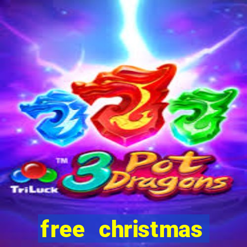 free christmas bingo cards