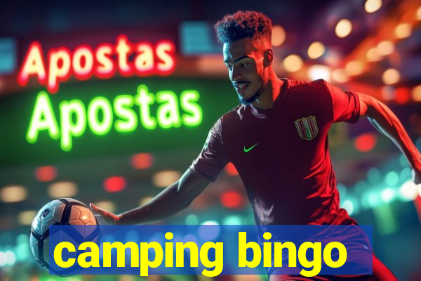 camping bingo