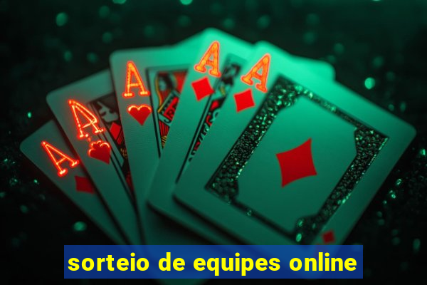 sorteio de equipes online