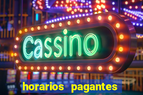 horarios pagantes fortune tiger madrugada