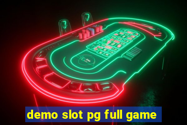 demo slot pg full game