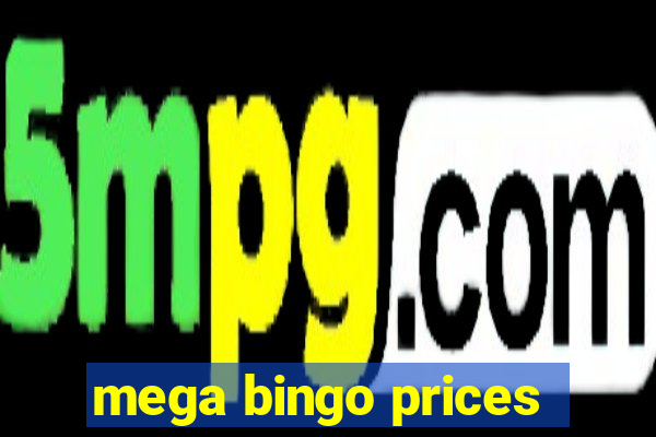 mega bingo prices