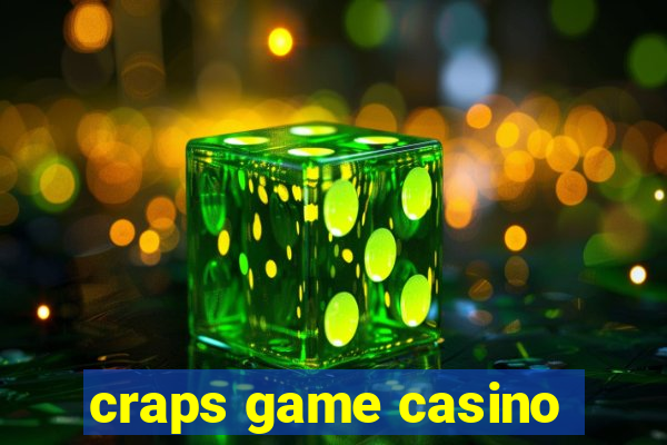 craps game casino