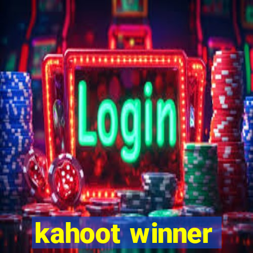 kahoot winner