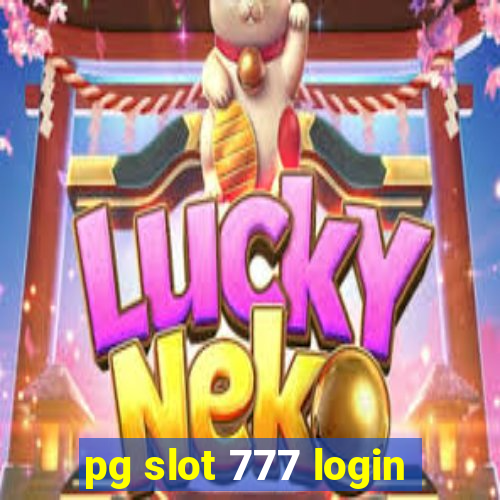 pg slot 777 login