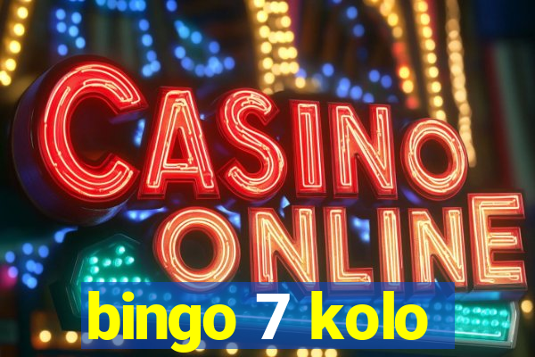 bingo 7 kolo