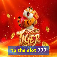 rtp the slot 777