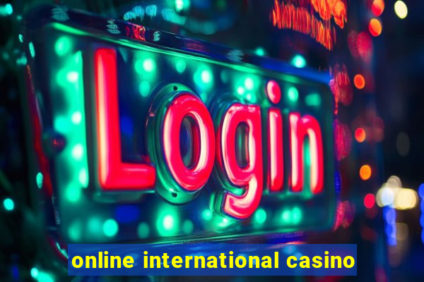 online international casino