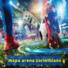 mapa arena corinthians