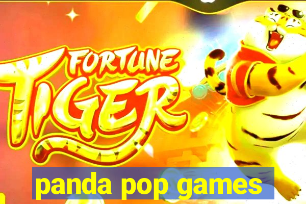 panda pop games