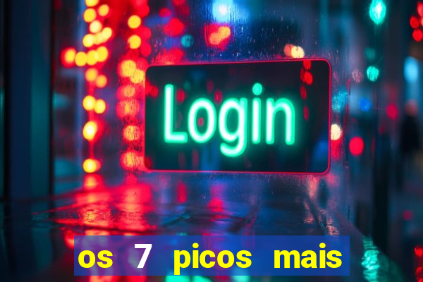 os 7 picos mais altos do mundo