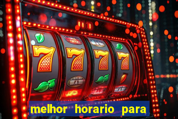 melhor horario para jogar fortune mouse