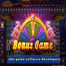 slot game software developers