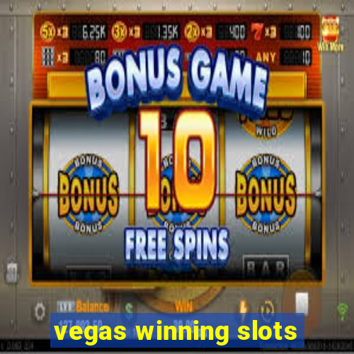 vegas winning slots