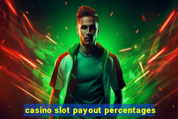 casino slot payout percentages