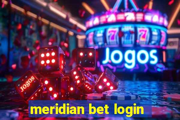 meridian bet login