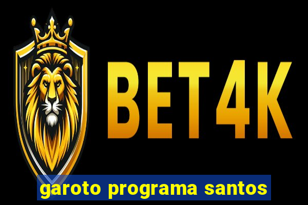 garoto programa santos